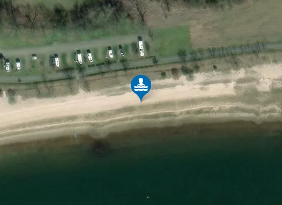 Satellite image of Strand Weißkollm