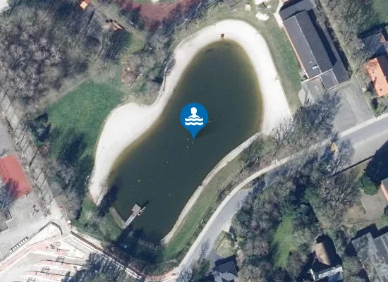 Satellite image of WALDBAD KIESGRUBE FRIEDEBURG