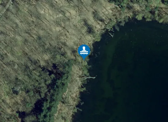 Satellite image of Badestelle