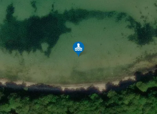 Satellite image of Hundestrand