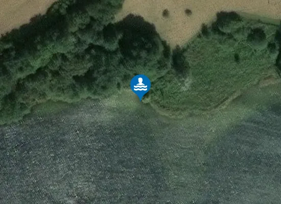 Satellite image of Badestelle Ziegelsee