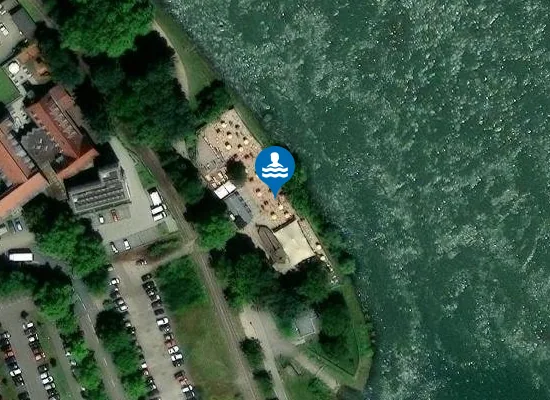 Satellite image of Rheinstrand Speyer