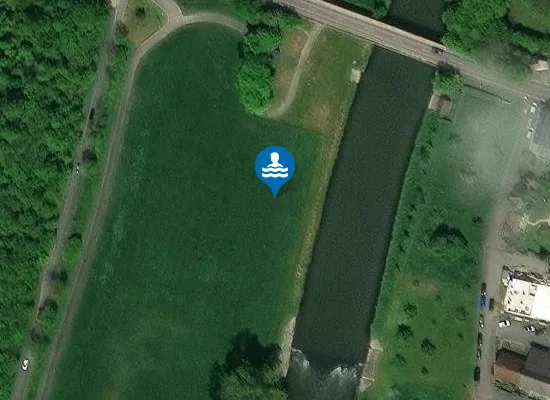 Satellite image of Badestelle Untergriesheim