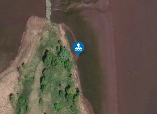 Satellite image of WESERSTRAND KLEINENSIEL