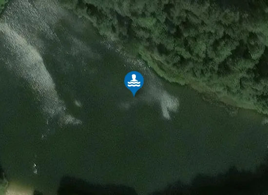 Satellite image of Unterer Pochwerkteich