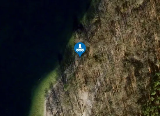 Satellite image of Hundebadestelle Grunewaldsee