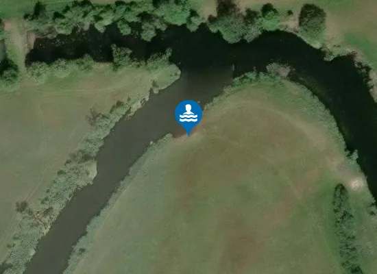 Satellite image of Kleiner Spreestrand
