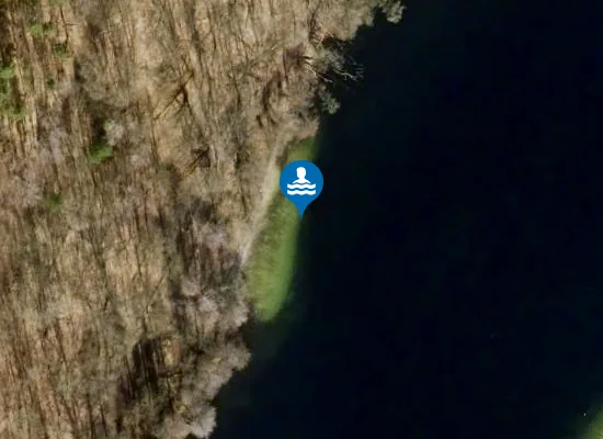 Satellite image of Badestelle