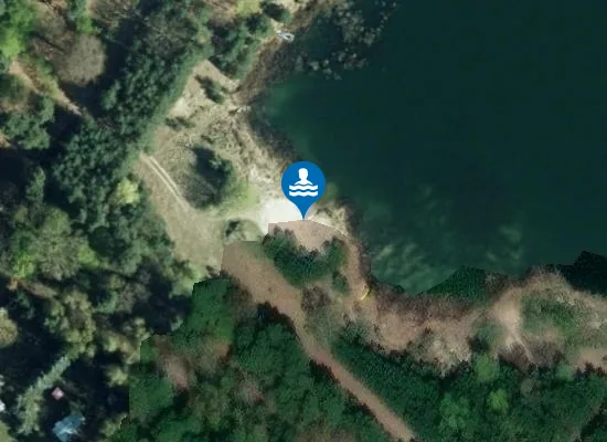 Satellite image of Badestrand