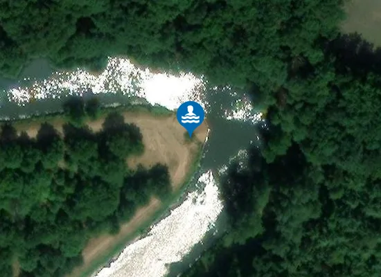 Satellite image of Hasestrand