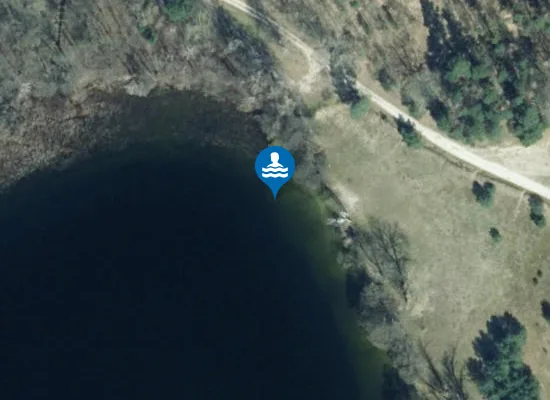 Satellite image of Badestelle
