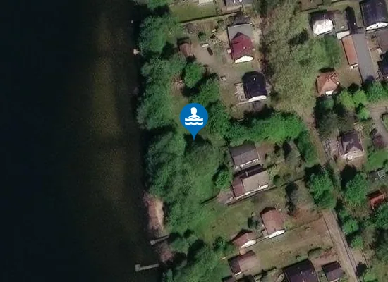 Satellite image of Badestelle Kutzingsee