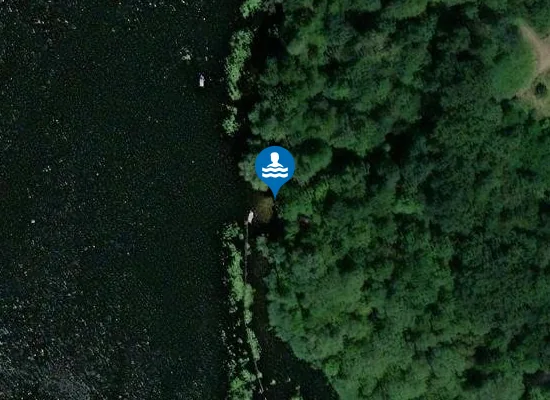 Satellite image of Badestelle