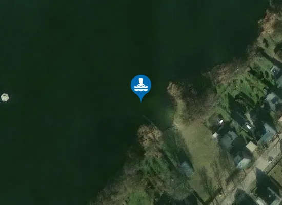 Satellite image of Badestelle Kleiner Stienitzsee