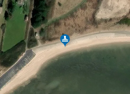Satellite image of Hundestrand