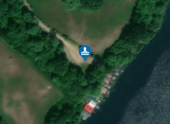 Satellite image of Tauchspot Zansen