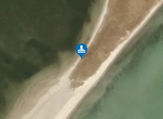 Satellite image of Wulfener Hals - Strand