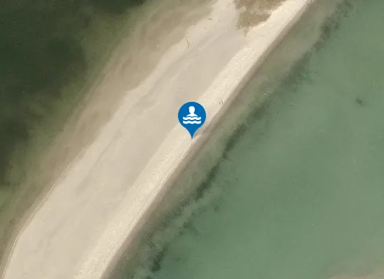Satellite image of Wulfener Hals - Strand