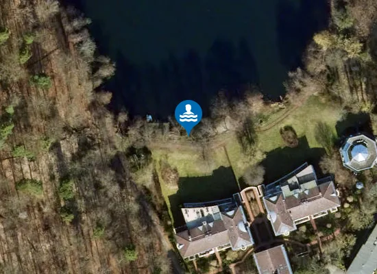 Satellite image of Hundebadestelle