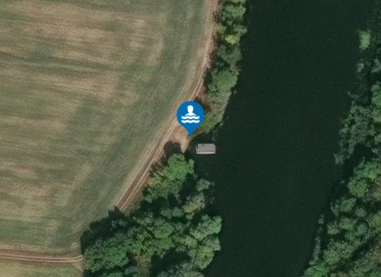 Satellite image of Naturbadestelle