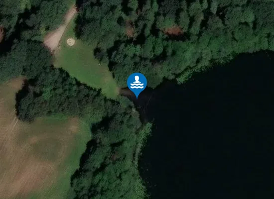 Satellite image of Badestelle Wankendorf