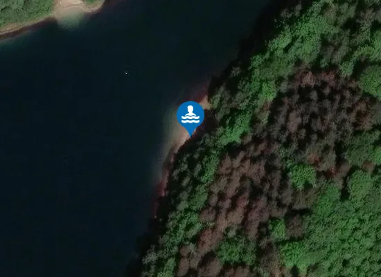 Satellite image of Badestelle