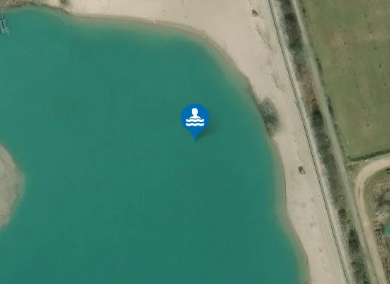 Satellite image of Badestrand