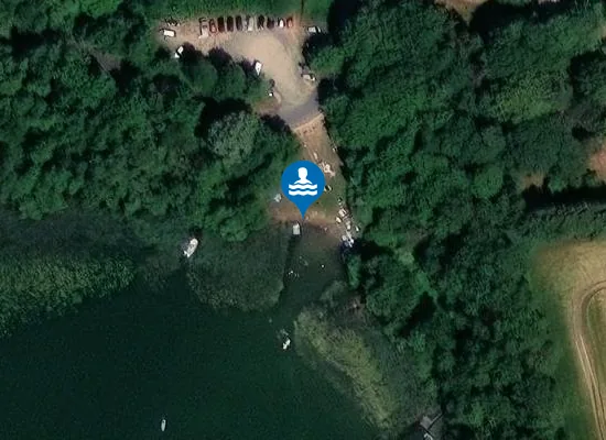Satellite image of Badestelle