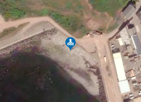 Satellite image of Kringelstrand