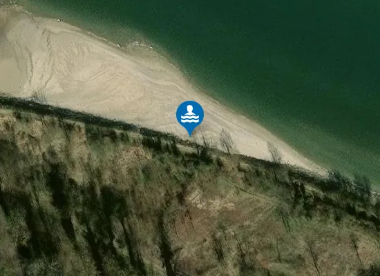 Satellite image of Hundestrand