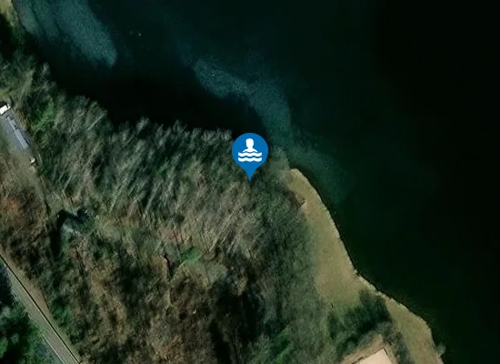 Satellite image of Hundestrand