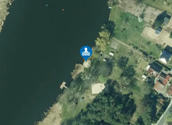 Satellite image of Badestelle Kummerow