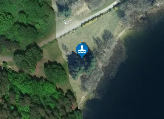 Satellite image of Badestelle Dranser See