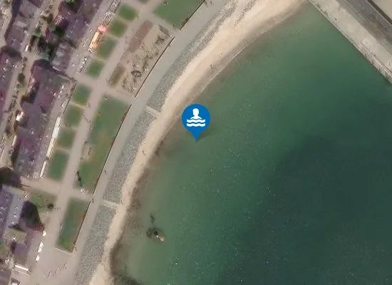 Satellite image of Südstrand