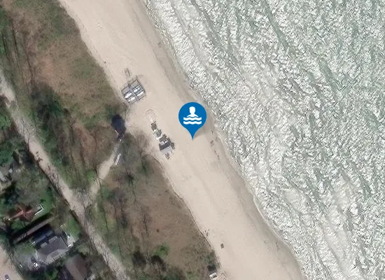 Satellite image of Hundestrand