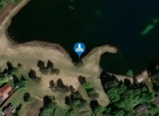 Satellite image of BADESEEN SEEPARK LEHE