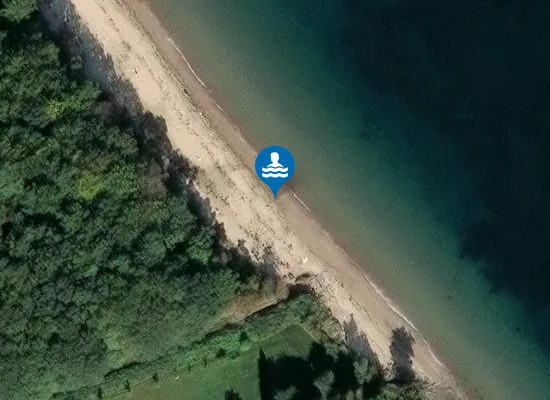 Satellite image of FKK Strand Falkenstein