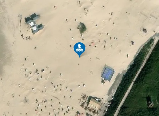 Satellite image of Hundestrand