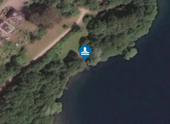 Satellite image of Natur-Badestelle Plön-Stadtheide