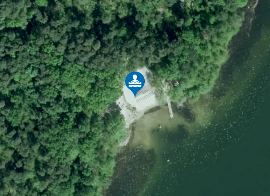 Satellite image of Precise Resort Bad Saarow Privatstrand
