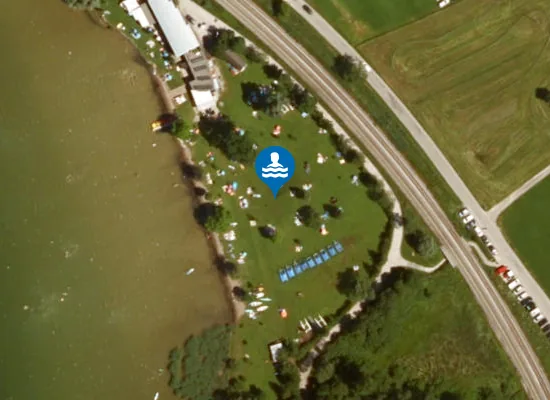 Satellite image of Strandbad Hauser