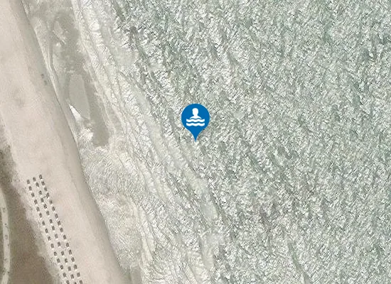 Satellite image of Scharbeutzer Strand