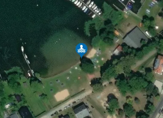 Satellite image of Badestelle Diensdorf