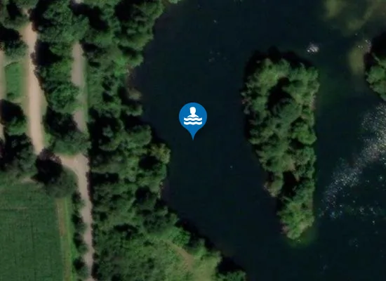 Satellite image of INSELSEE DLRG STATION