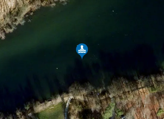 Satellite image of Schlachtensee
