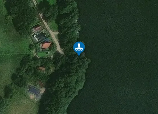 Satellite image of Hundestrand