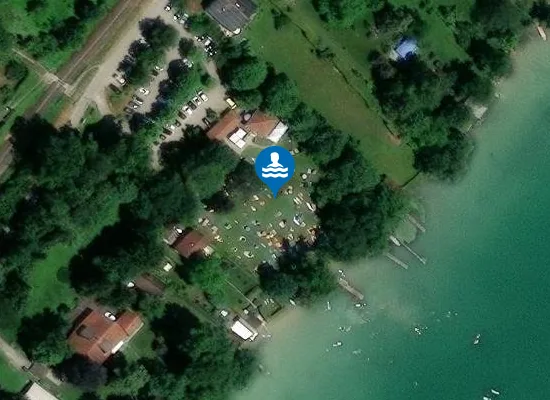 Satellite image of Strandbad Pilsensee