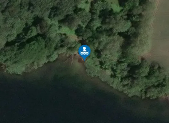 Satellite image of Krummsee Strand