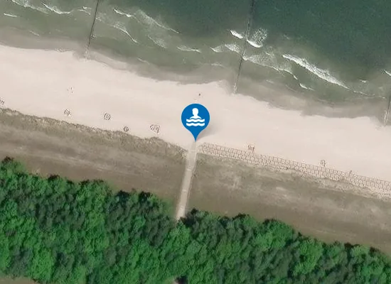 Satellite image of FKK