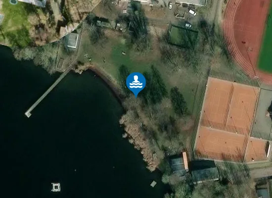 Satellite image of Freizeit- und Erholungsfläche am Dämeritzsee